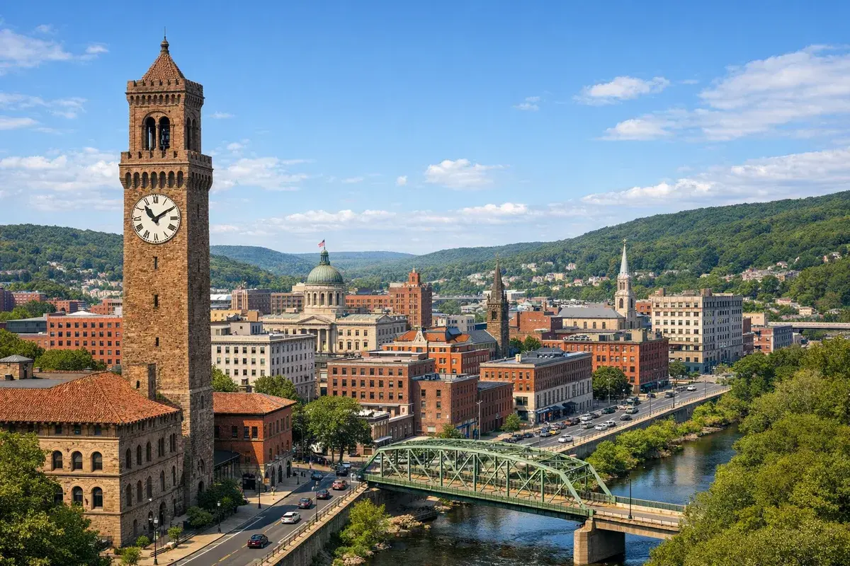 Waterbury skyline - Arabic-speaking lawyers