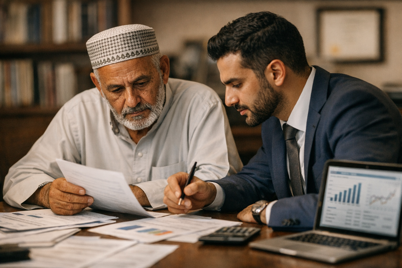 Arabic buying & selling a business lawyer